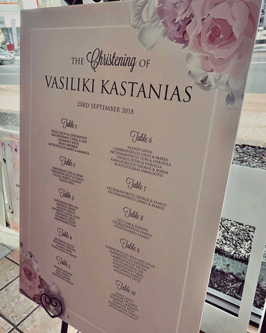 2O.  Vasiliki’s Seating Chart