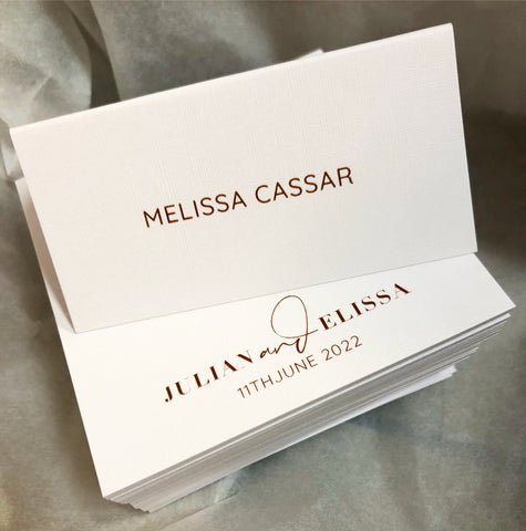 Table Place Cards - Elissa