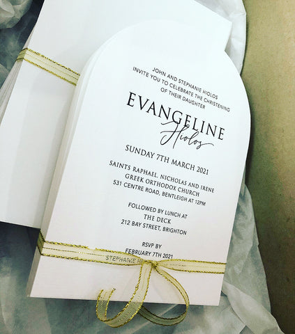 Evangeline’s Christening