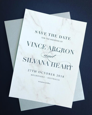 Save the Date - Silvana & Vince