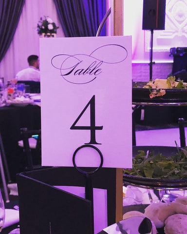 Table Number 4