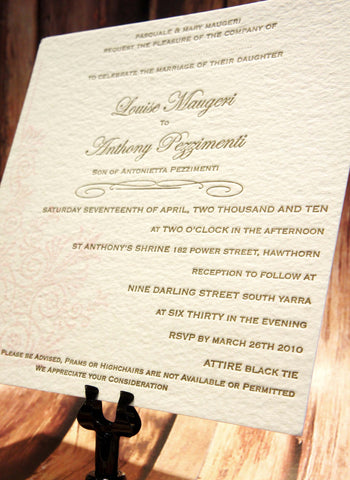 Floral Elegance - Wedding Invitation