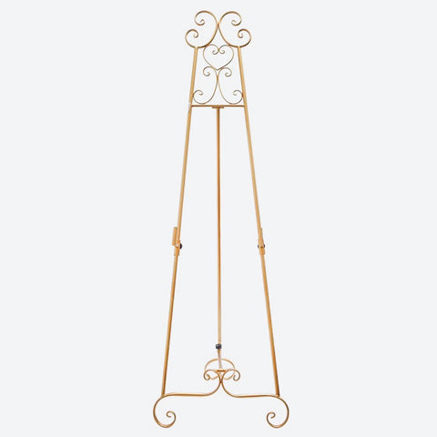 Gold Easel Stand - Hire