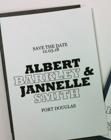 Save the Date - Albert & Janelle