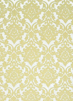 Damask cream flock / white pearl 150gsm A4 Paper