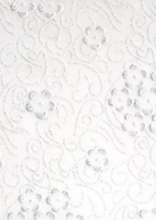 Florelle Silver Glitter Print - White Pearl 150gsm A4 Paper