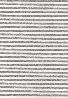 Lines Silver Glitters On White 70gsm A4 Paper