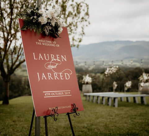 1CC.  Lauren & Jarred - Welcome Board