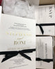 1A.  Stephanie & Ronie Foil Print Invitation