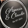 1B.  Aspasia & Claudio Round Disc