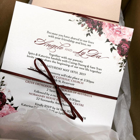 2F.  Angelo & Ly Da - Wedding Invitation