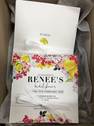 Renee’s Bridal Shower Invitations