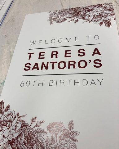 Welcome to Teresa’s 60th