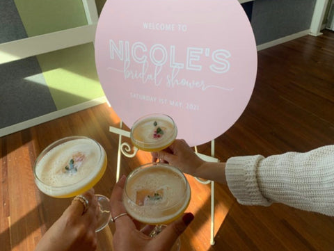2a.  Nicole’s Welcome Board