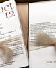 Katlyn + Travis - wedding invitation