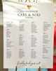 Carl & Niki - seating chart