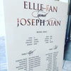 1J.  Ellie & Joseph Seating Chart