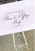 Lilac & Lace Welcome Board
