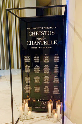 1G.  Christos & Chantelle - Seating Chart
