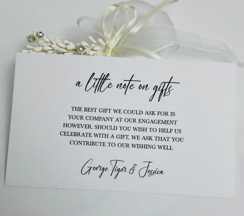 A little note on gifts