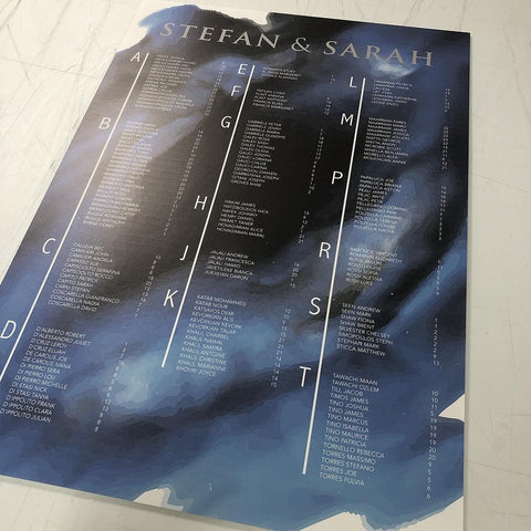 Stefan & Sarah Seating Chart