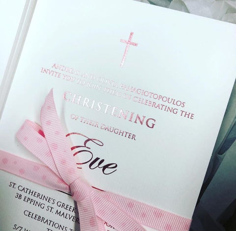 Eve’s Christening - Foil Print