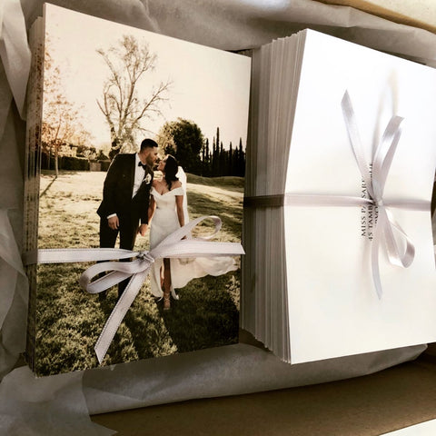 Rebecca + Danyal - Thank You Cards