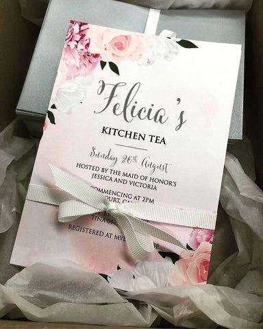 1A.  Felicity’s Kitchen Tea Invitation