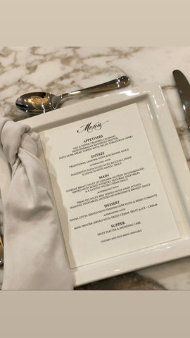 The Dinner Menu