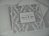 Damask Acetate Hard Cover Invitation