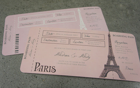 Boarding Pass to Paris