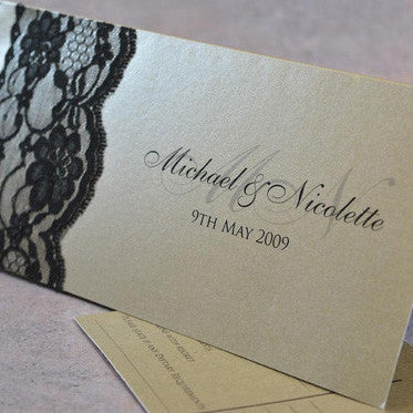 Bronze Mermaid - Wedding Invite