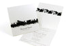 Classic Black Ribbons - Wedding Invitation