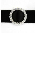 Circle Diamante Buckle 4cm X 4cm