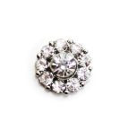 Diamante Cluster Button - Small