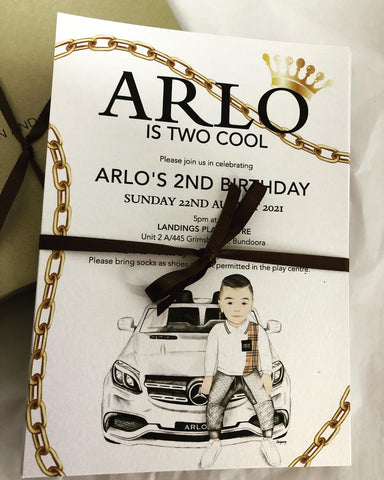 Arlo - Birthday Invitation
