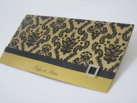 Golden Damask Chic