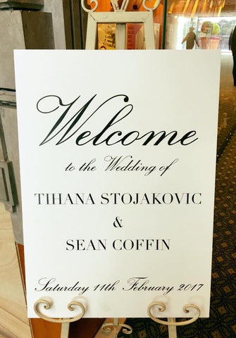Tihana' Welcome Board