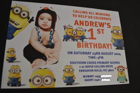 Minions Birthday