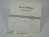 Monique Floral Embossed - Wedding Invitation