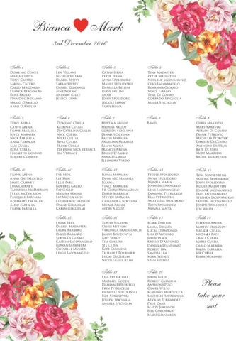 Guest Board - Floral Design