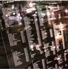 1P.  Acrylic Seating Chart V&T - White Print