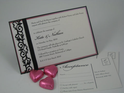 Classic Sticky Scroll Invitation