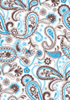 Paisley Bohemian 120gsm A4 Paper