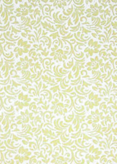 Flourish cream flock / white pearl 150gsm A4 Paper