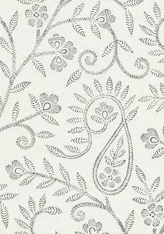 Paisley Foils (White) 100gsm A4 Paper