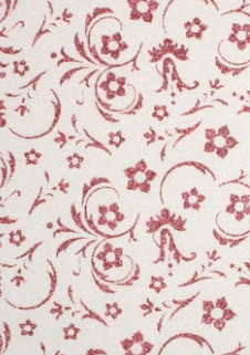 Amelia Pink Glitter Print  - White Pearl 150gsm A4 Paper