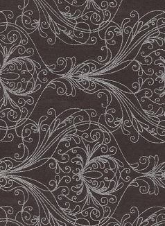 Peacock Silver Glitters On Black 70gsm A4 Paper