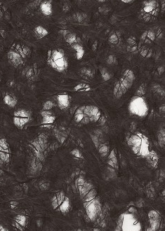 Abaca Lace Black 27gsm A4 Paper
