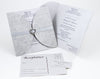 Silver Love Wrap - Wedding Invitation